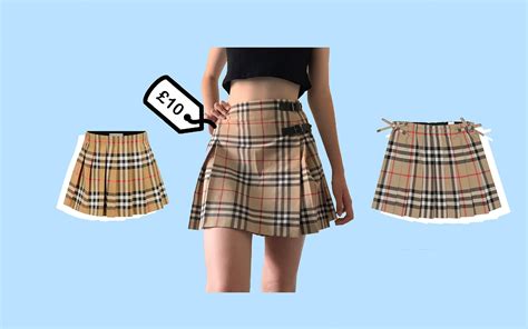 burberry skirt dupe amazon|The Best Burberry Skirt Dupes From £10 .